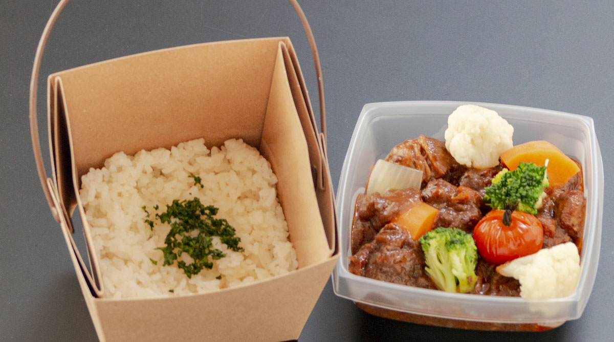 ビーフシチューランチボックス